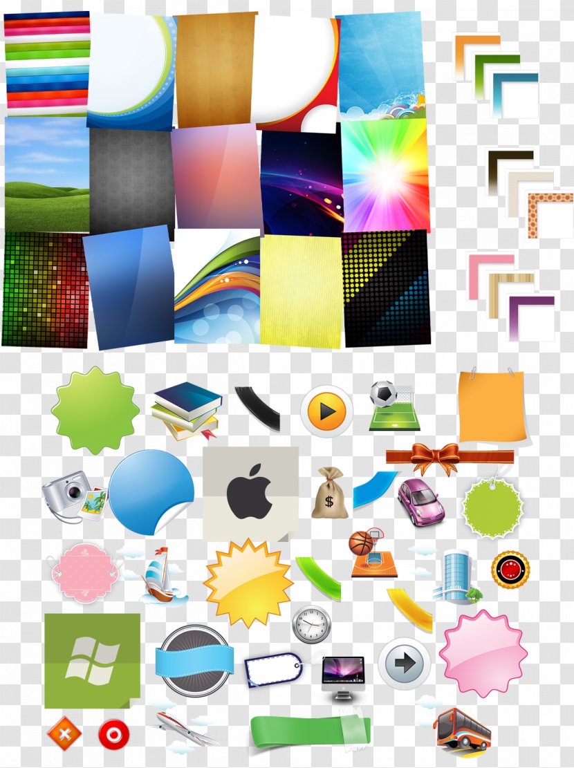 Brand Collage Clip Art - Technology Transparent PNG