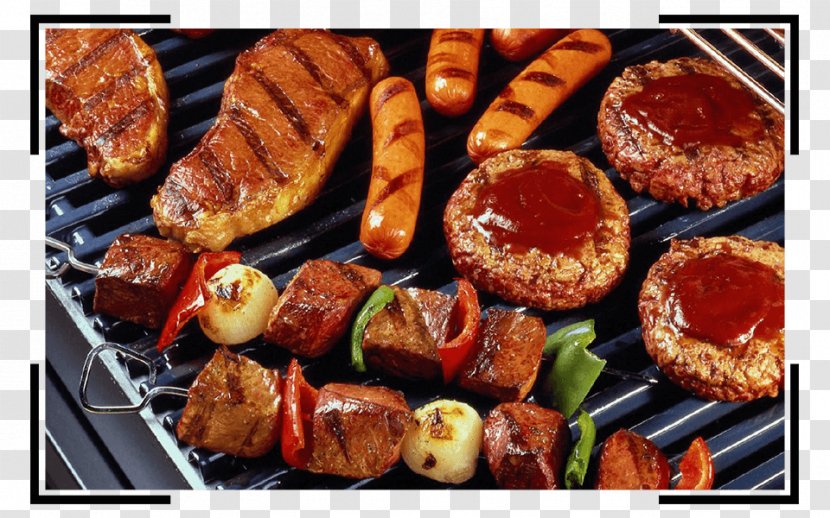 Barbecue Chicken Hamburger Grilling Spare Ribs - Mediterranean Food Transparent PNG