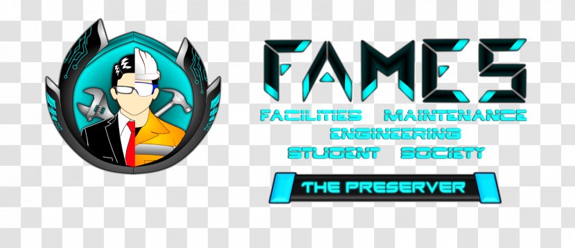 Logo Brand - Teal - Fame Transparent PNG