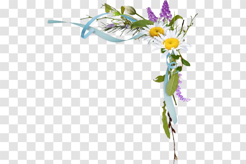 Flower Bouquet Floral Design Borders And Frames Painting - Camomila Cartoon Transparent PNG