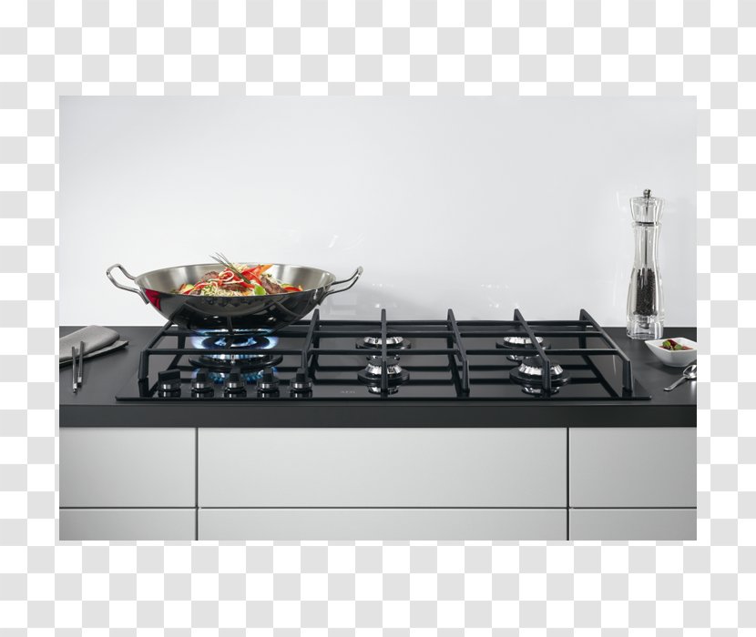 Fornello AEG Cocina Vitrocerámica Brenner Gas - Kitchen Appliance - Gaz Cooker Transparent PNG