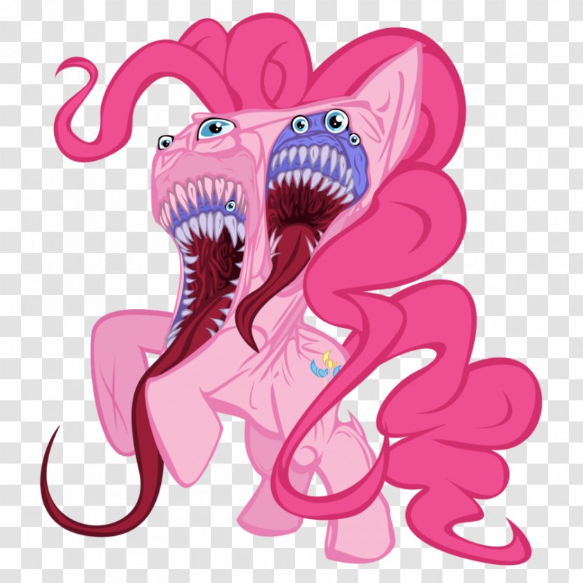 Warhammer 40,000 Fantasy Battle Pinkie Pie Pony Princess Luna - Silhouette - Creepy Transparent PNG