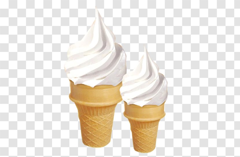 Ice Cream Cone Gelato Vanilla - Delicious Cones Transparent PNG