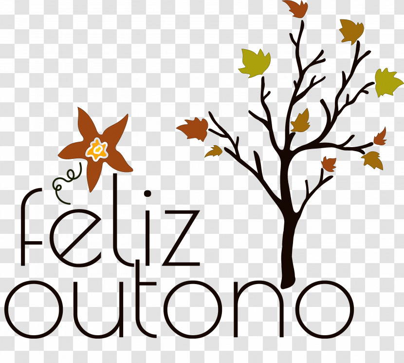 Feliz Outono Happy Fall Happy Autumn Transparent PNG