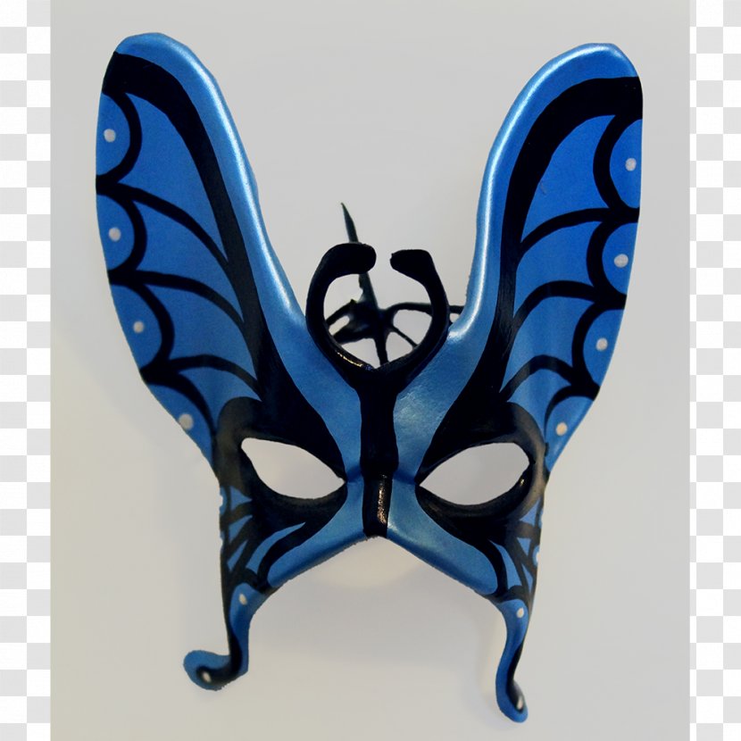Butterfly United States Mask Cobalt Blue Mardi Gras - In New Orleans Transparent PNG