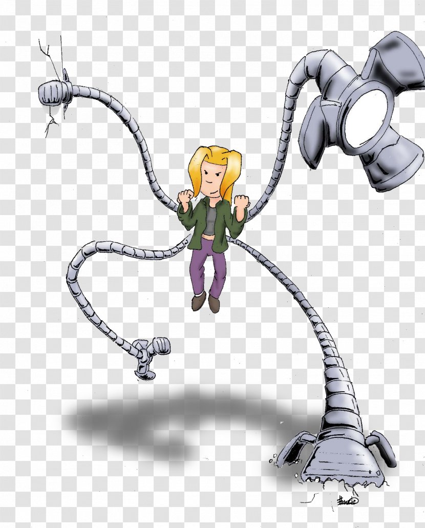 Dr. Otto Octavius Work Of Art Character - Organism - Doctor Octopus Transparent PNG