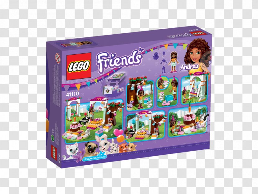 Amazon.com LEGO Friends 41110 Birthday Party Transparent PNG