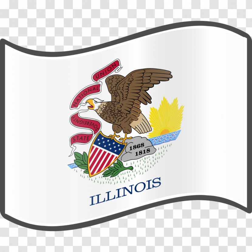 Illinois Bird Flag Brand Trevco Transparent PNG