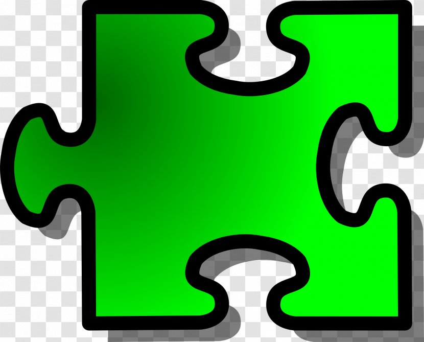 Jigsaw Puzzles Green Puzzle Clip Art - Yellow Transparent PNG