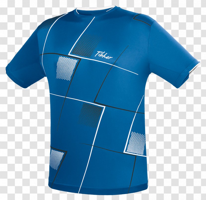 T-shirt Blue Ping Pong Black Tibhar - Clothing Transparent PNG