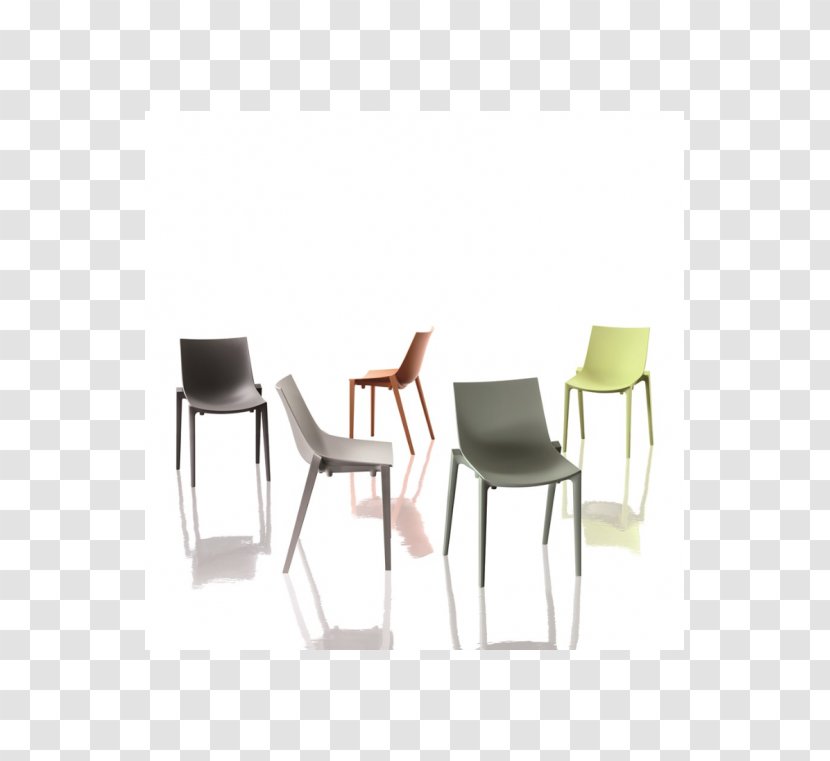 Polypropylene Stacking Chair Furniture Table - Designer Transparent PNG