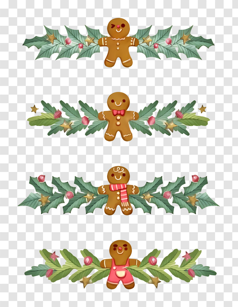 Gingerbread Men - Christmas Gingerbread Men Transparent PNG