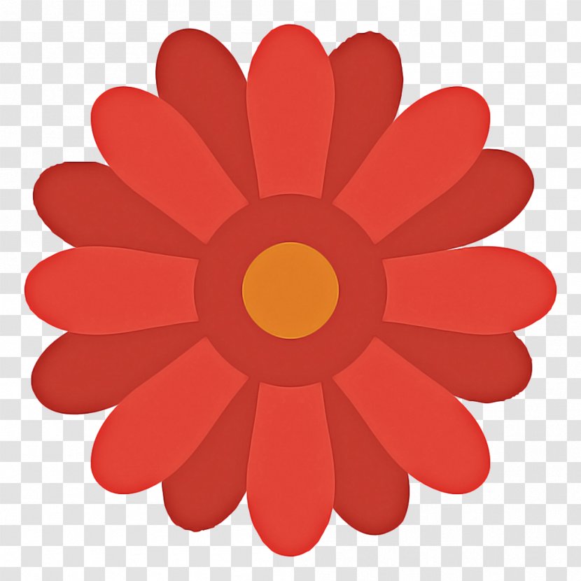Red Petal Flower Gerbera Clip Art - Plant - Daisy Family Material Property Transparent PNG