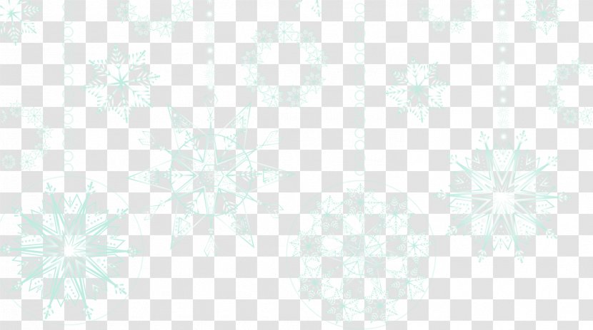 White Snowflake Tree Pattern - Cartoon Blue Star Transparent PNG