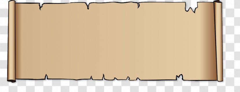 Paper Parchment Scroll Clip Art - Inkscape - Border Transparent PNG