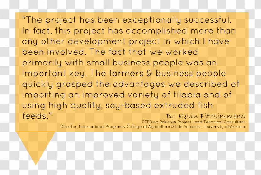 Pakistan United States Department Of Agriculture Fish Farming - Consultant - Quote Box Transparent PNG