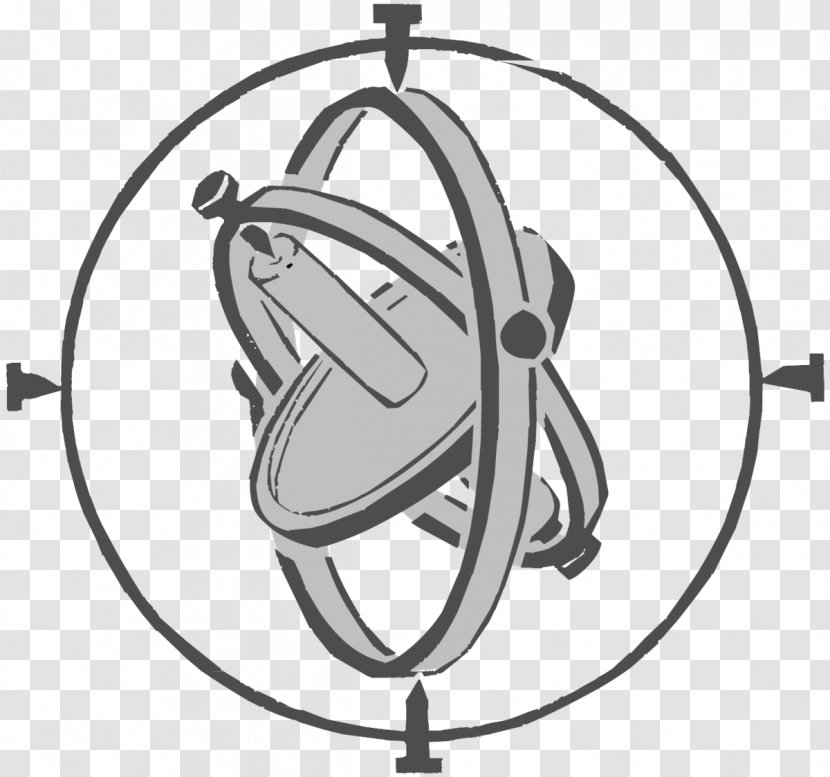 Gyroscope Earth's Rotation Gyrocompass Precession - Headgear - Rigidity Transparent PNG