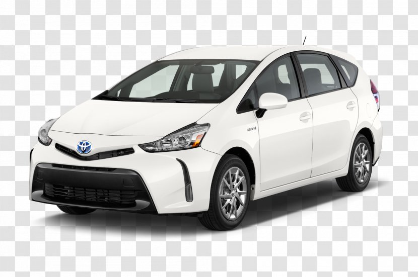 2017 Toyota Prius V Car Electric Vehicle 2016 Two - Station Wagon Transparent PNG