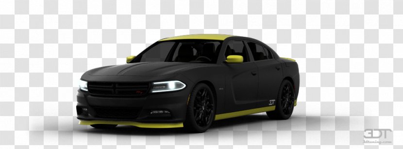 Tire Mid-size Car Sport Utility Vehicle Compact - Full Size - 2015 Dodge Charger Transparent PNG
