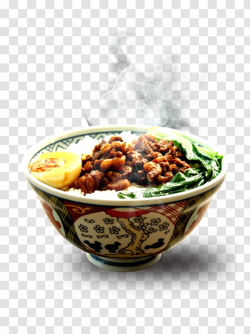 Minced Pork Rice Red Cooking Beef Noodle Soup Meatloaf Cooked - Heart - Braised On Transparent PNG