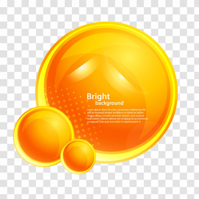 Circle Orange - Disk - Vector Halo Round Label Transparent PNG