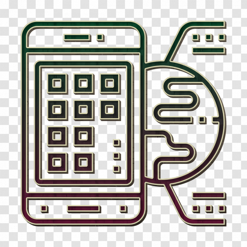 Modern Icon Smartphone Icon Artificial Intelligence Icon Transparent PNG