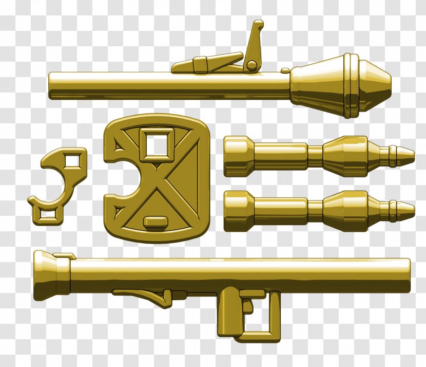 Weapon BrickArms Panzerschreck War Gun - Watercolor Transparent PNG