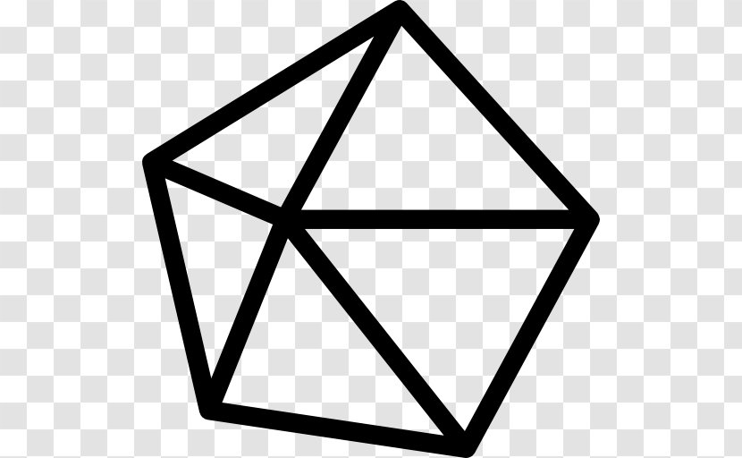 Decahedron Shape Angle Geometry - Area Transparent PNG
