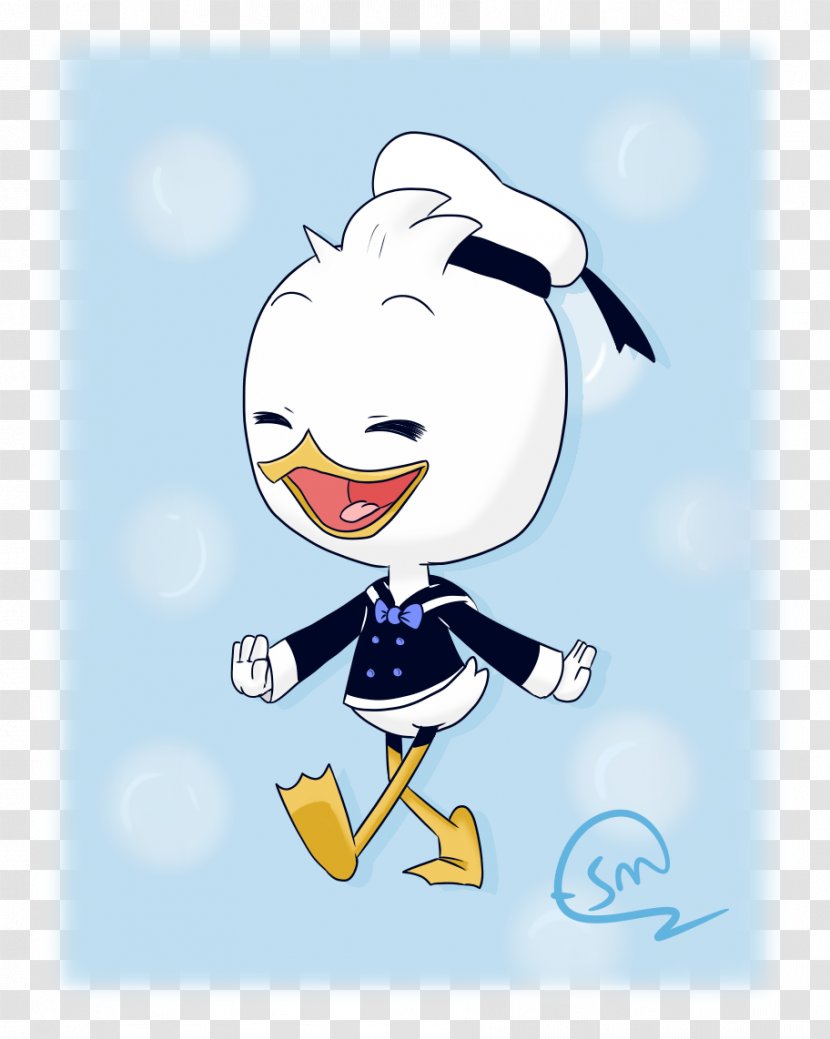 Dewey Duck Character Fethry Beak - Com - Mrs Bentina Beakley Transparent PNG