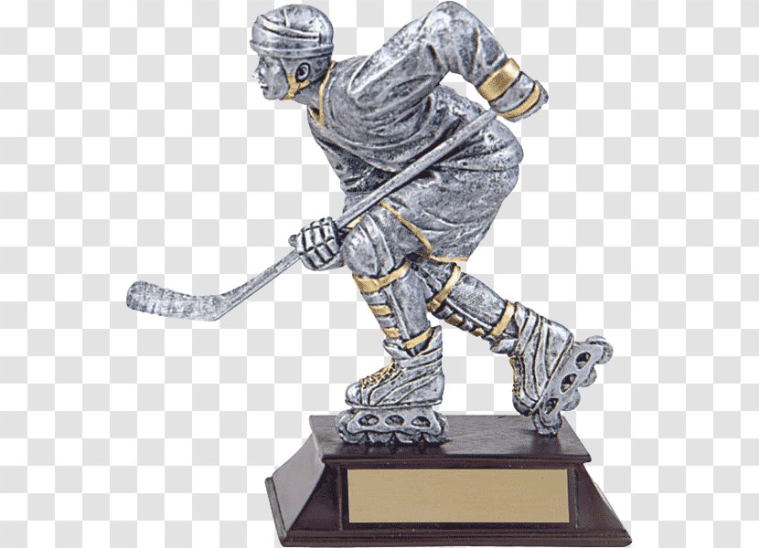 Hockey Trophy Figurine Sculpture Barker's Trophies LTD Transparent PNG