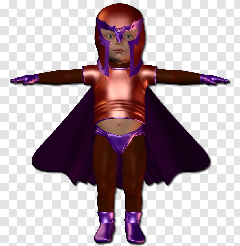 Clothing Costume Design Purple Violet - Fictional Character - Magneto Transparent PNG