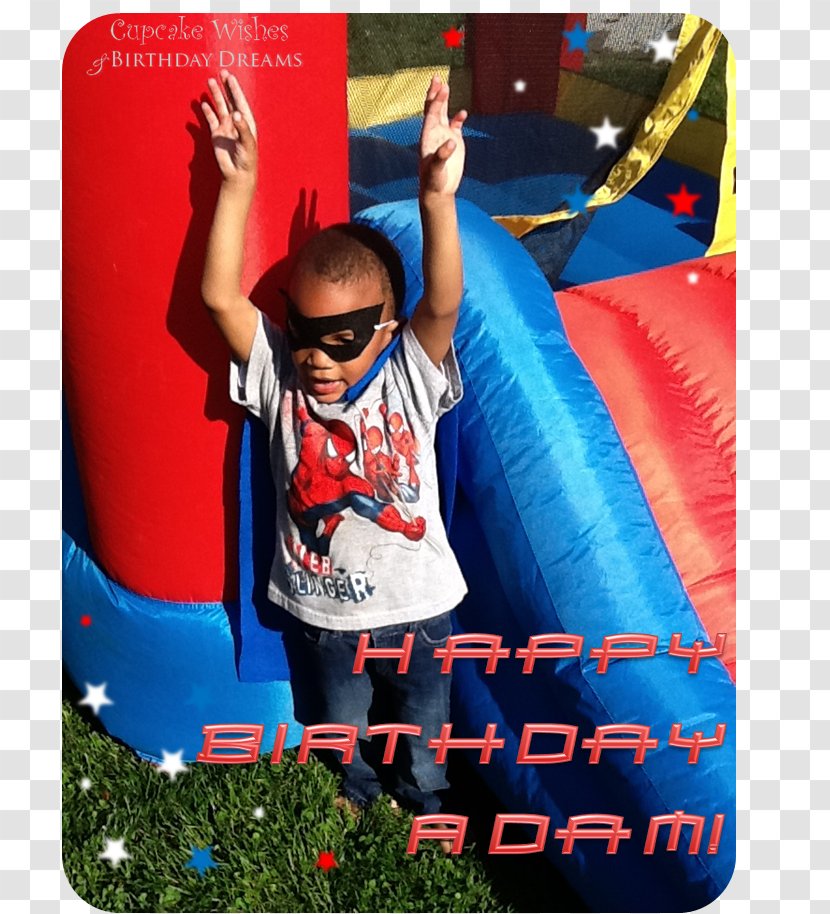 Birthday Advertising T-shirt Family Inflatable - Cupcake Wishes - Spiderman Cake Transparent PNG