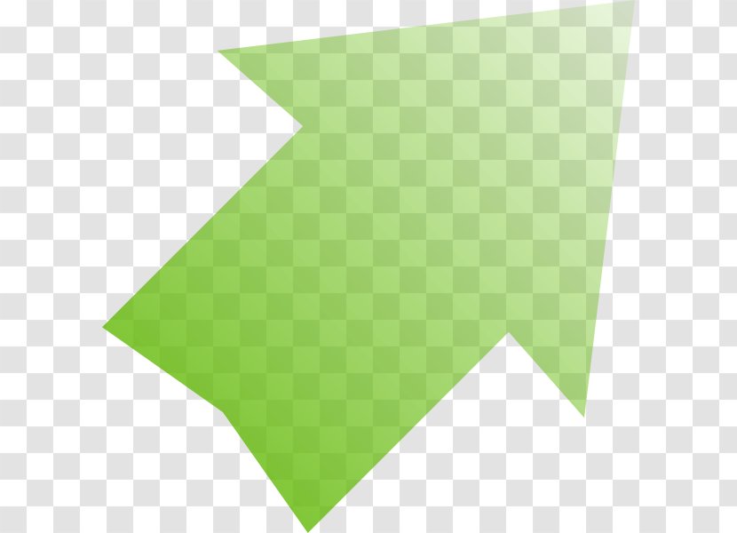 Green Arrow Clip Art - Yellow - Vector Transparent PNG