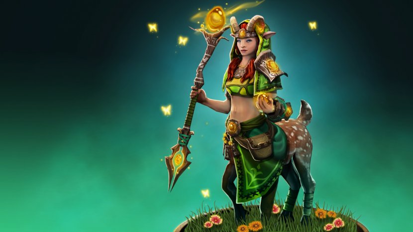 Dota 2 Defense Of The Ancients Enchantress Desktop Wallpaper Video Game - Cartoon Transparent PNG