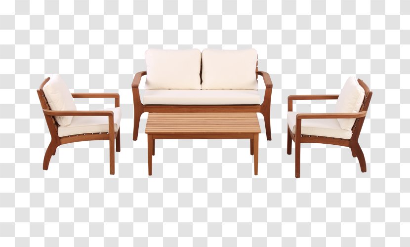 Table Chair Garden Furniture Couch Transparent PNG