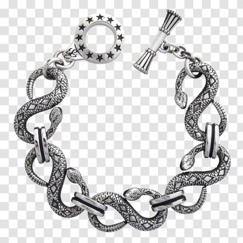 Bracelet Jewellery Chain Silver Rattlesnake Transparent PNG