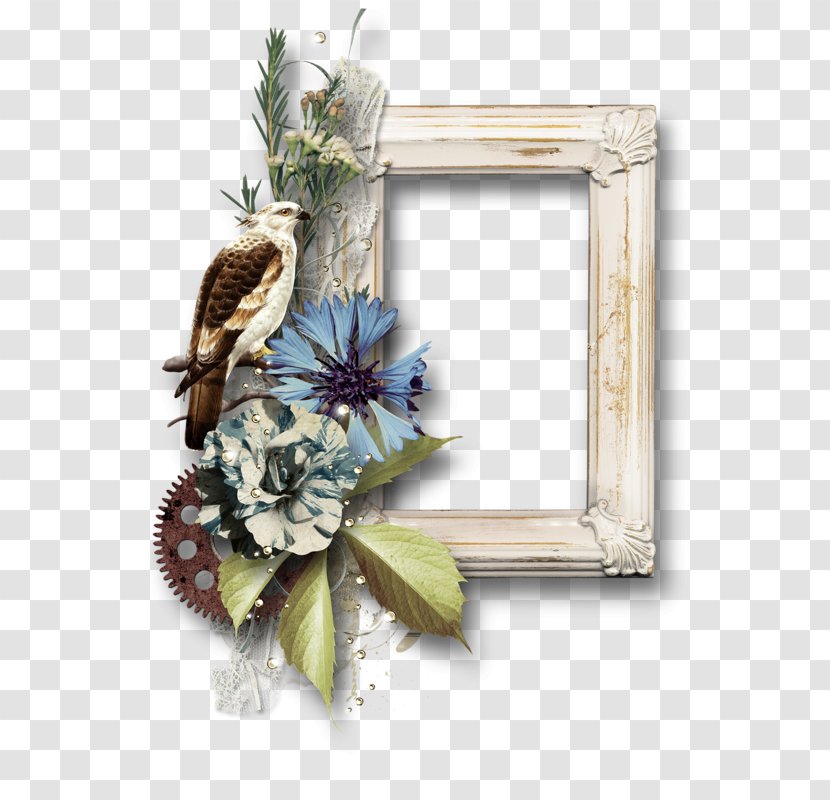 Floral Design Cut Flowers Wreath Picture Frames - Quadros Transparent PNG