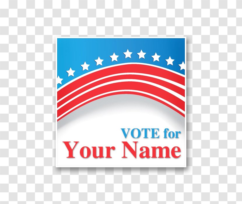 Sticker Promotion Logo Political Campaign Font - Advertising - Election Transparent PNG