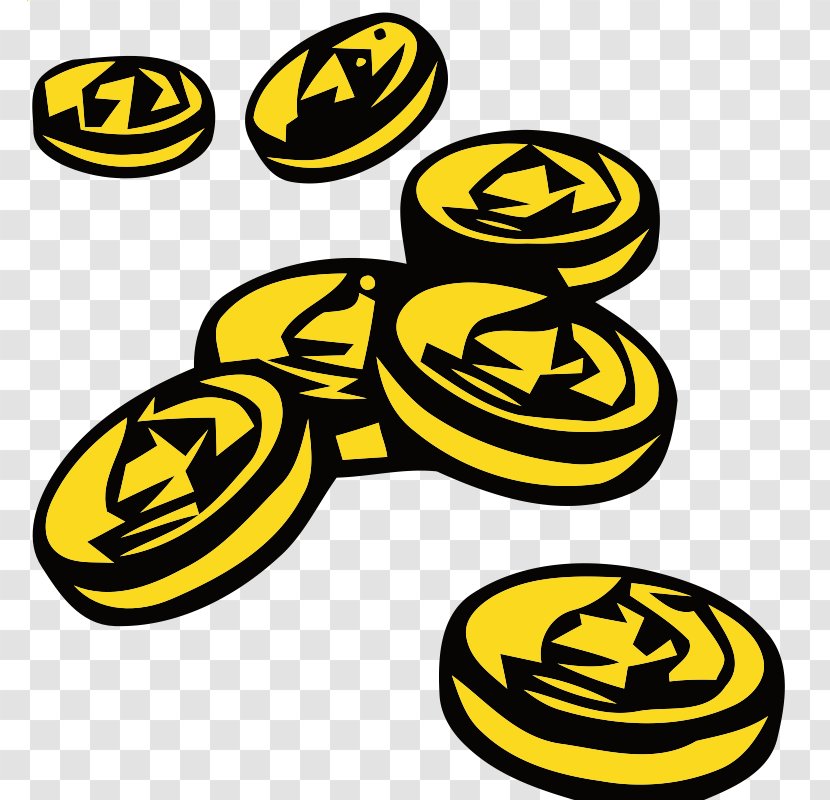 Free Content Coin Clip Art - Gold - Coins Picture Transparent PNG