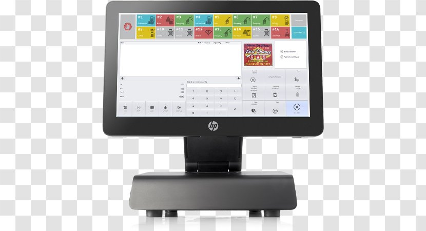 Hewlett-Packard Computer Monitors Software Point Of Sale Retail - Gadget - Machine Control Transparent PNG