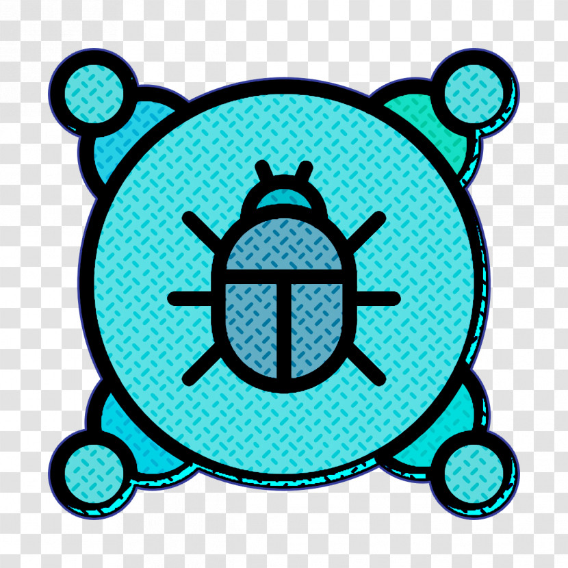Data Protection Icon Virus Icon Transparent PNG