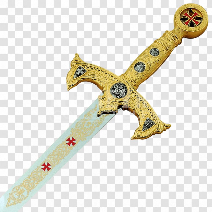 Templars' Sword Knights Templar Crossguard - Fencing Transparent PNG