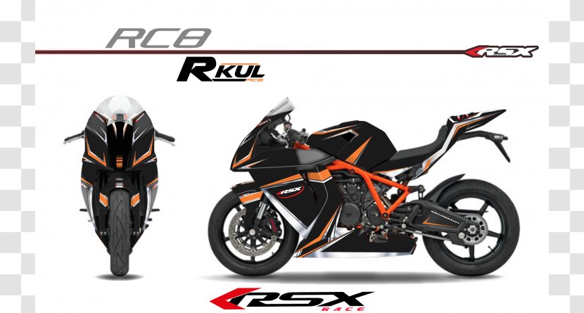 Motorcycle KTM 1290 Super Duke R Car 1190 RC8 - Racing Transparent PNG