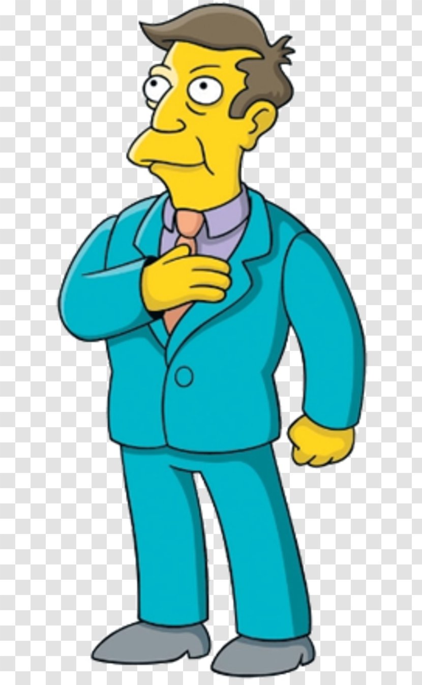 Principal Skinner Homer Simpson Springfield Capital City Character - Family - Bart Pennant Transparent PNG