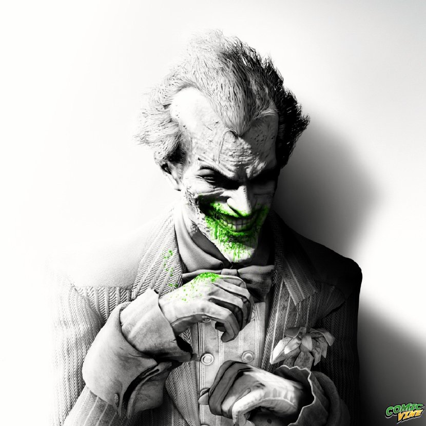 Batman: Arkham City Asylum Origins Knight Joker - Batman Transparent PNG