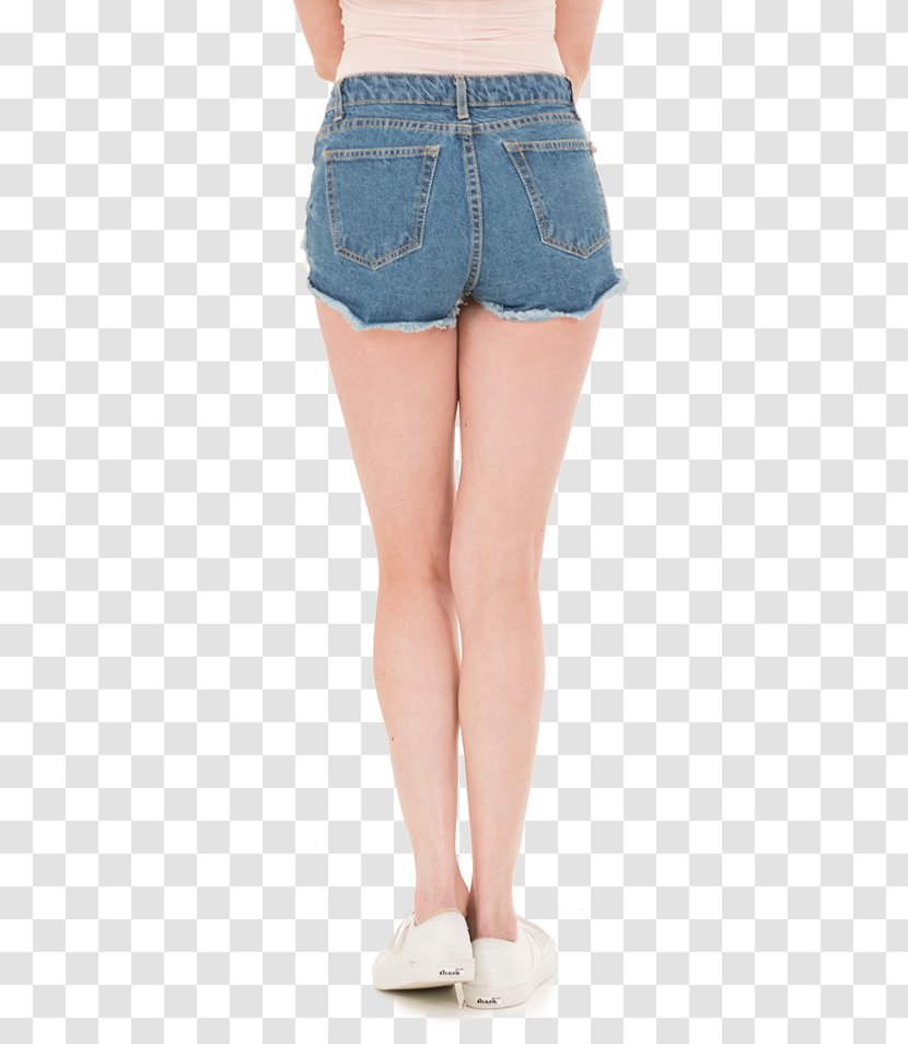 Denim Jeans Shorts Clothing Blue - Watercolor Transparent PNG