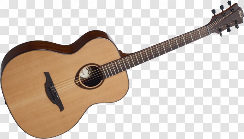 Twelve-string Guitar Lag Acoustic-electric Acoustic Dreadnought - Watercolor Transparent PNG