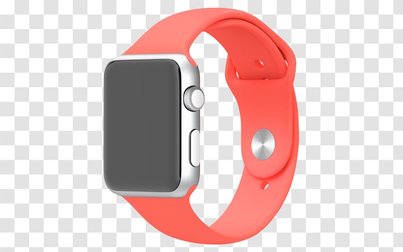 Apple Watch Series 3 1 2 Strap - Pink Sticker Transparent PNG