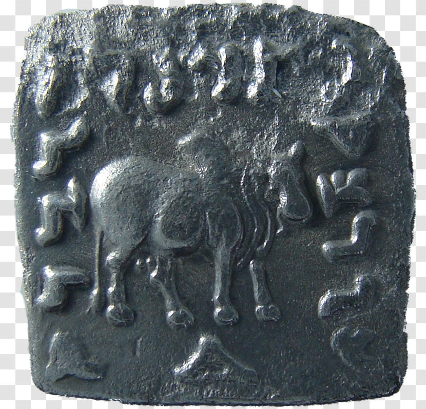 Satavahana Dynasty Coin Silver Ancient History Karshapana - Banknote Transparent PNG
