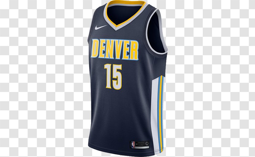 Denver Nuggets Sports Fan Jersey NBA Basketball Swingman - T Shirt - Nba Transparent PNG